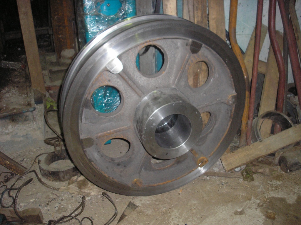 Изготовление крановых колес 1000-2, литейный завод "МАЯК"